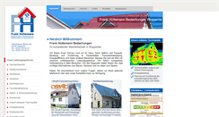 Desktop Screenshot of huettemann-bedachungen.de